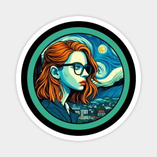 Daria van Gogh Magnet