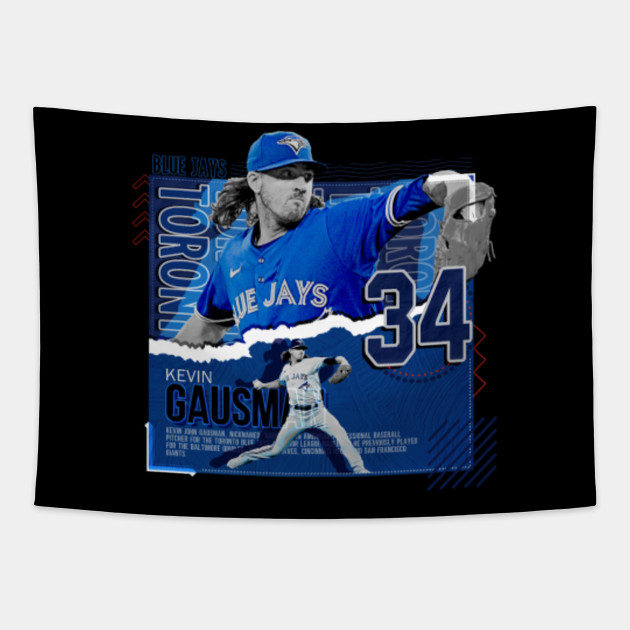 Kevin Gausman Baseball Paper Poster Blue Jays - Kevin Gausman - Sticker