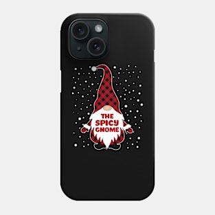 The Spicy Gnome Matching Family Christmas Pajama Phone Case