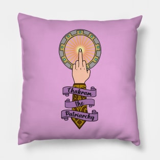 Chakram The Patriarchy Pillow