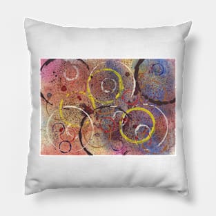 Rings of Change III Pillow