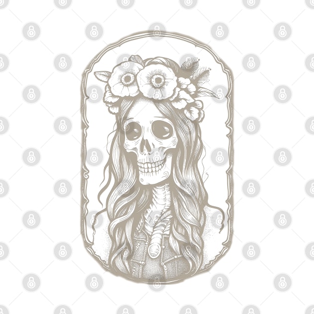 Beautiful dead girl design by ironpalette