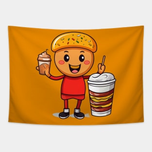 kawaii  junk food T-Shirt cute  funny Tapestry