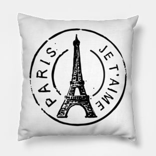 Paris Fance logo Pillow