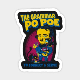 The Grammar Po Poe Magnet