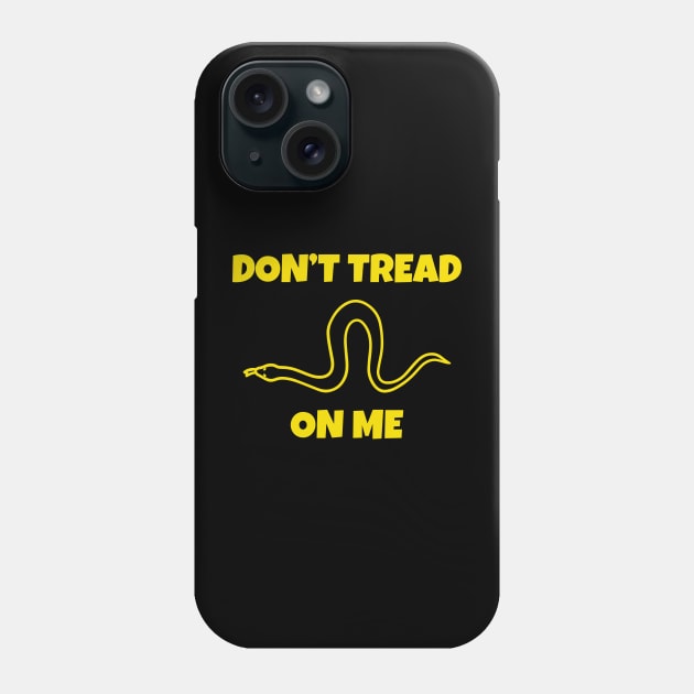 Dont Tread on Me - Line Snake Phone Case by Can Photo