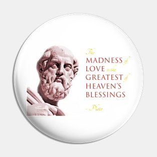 The Madness of Love is the Greatest of Heaven's Blessings Pin