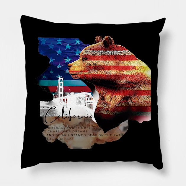 California Dreaming Pillow by SleekBlends