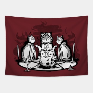 Cat Ritual Tapestry