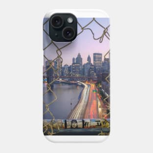 New York Purple Phone Case