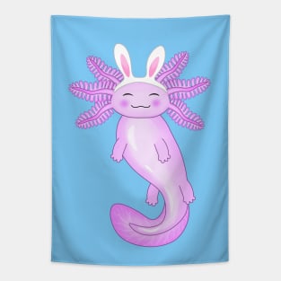 Happy Easter Axolotl Tapestry