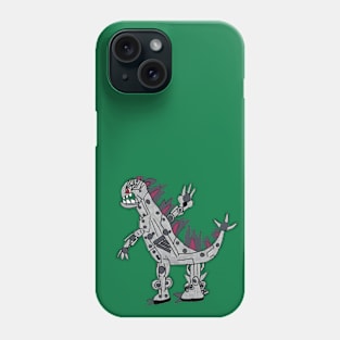 8 year old Jack: Mecha God Lizard Monster Phone Case