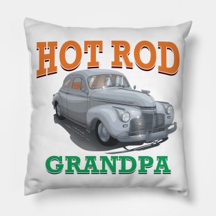 Hot Rod Grandpa Classic Car Novelty Gift Pillow