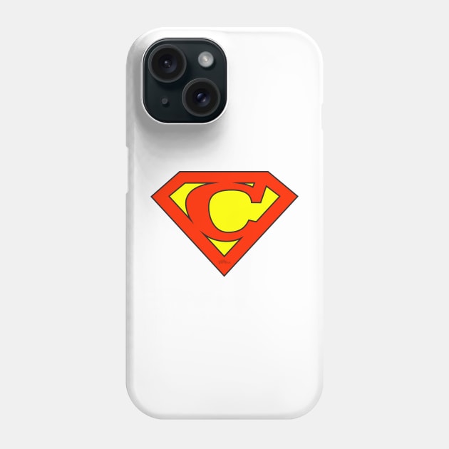 Super C Phone Case by NN Tease