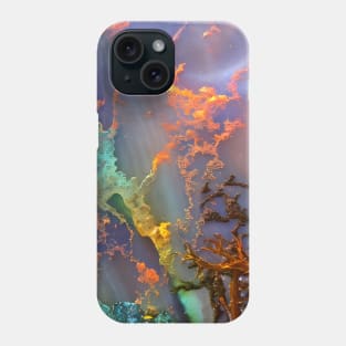 Gemstone Agate Jasper texture 4 Phone Case