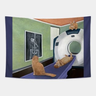 CAT Scan Tapestry