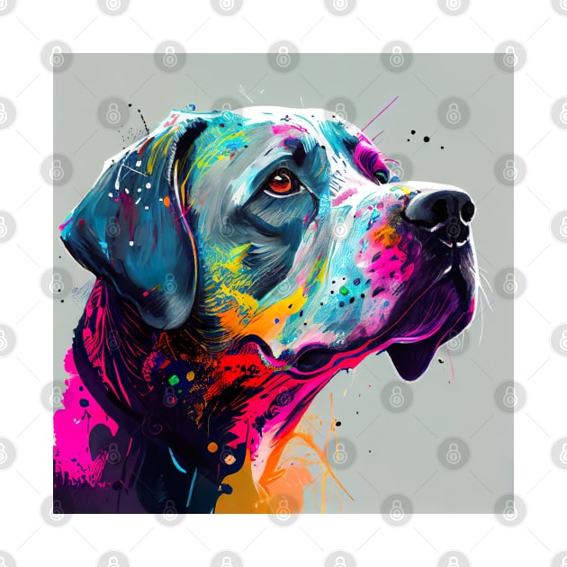 Dog Artwork by Flowers Art by PhotoCreationXP