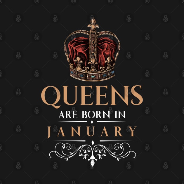 Queens Are Born In January by monolusi