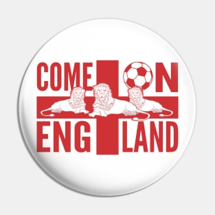 England Soccer Fan Pin