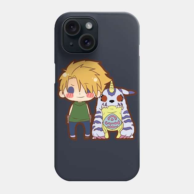 matt & gabumon Phone Case by Potaaties