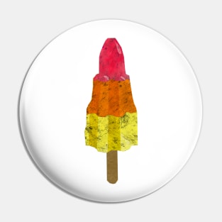 Ice lolly - citrus rocket Pin