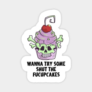 Pastel Goth Cupcake Meme Kawaii Gothic Sarcastic Eboy Egirl Magnet