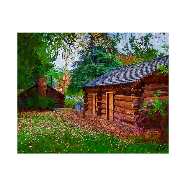 The Log Cabins by KirtTisdale