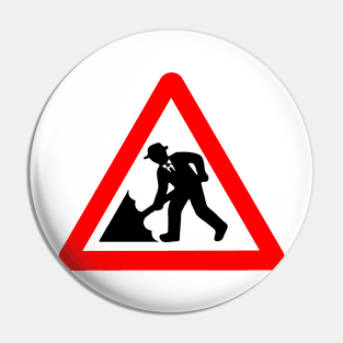 Caution! Men Singin' In The Rain! Pin