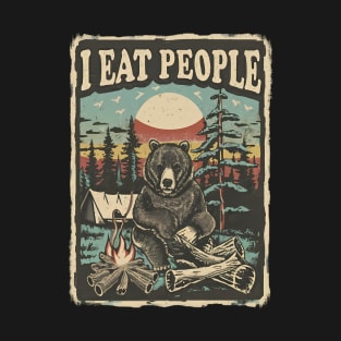 I Eat People - Vintage T-Shirt