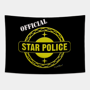 Official Star Police Badge Tapestry