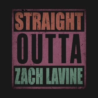 Vintage Proud Basketball Name Zach Retro Style Straight Outta T-Shirt