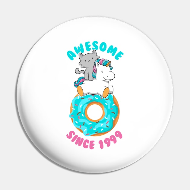 Donut Kitten Unicorn Awesome since 1999 Pin by cecatto1994