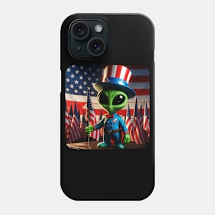 Little Green Men - Alien #14 Phone Case