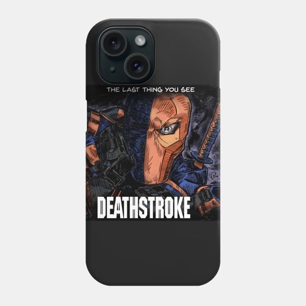 Deathstroke Phone Case by Rudeman