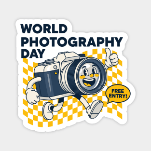 World Photography Day Magnet