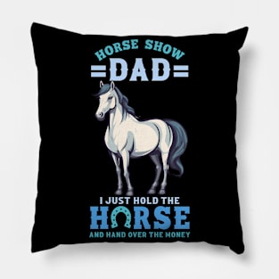 Driving My Husband Crazy One Horse At A Time Pillow