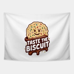 Taste the Biscuit Meme Tapestry