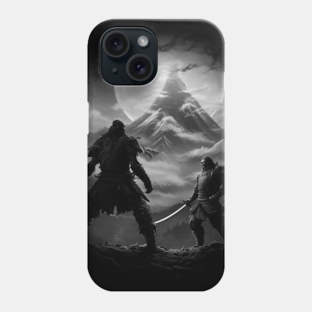 Dark samurai fighter Phone Case by Watcharapon Kongthong