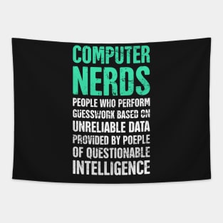 Computer Nerd Dictionary Definition Tapestry