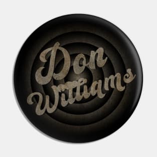 Don Williams  - Vintage Aesthentic Pin