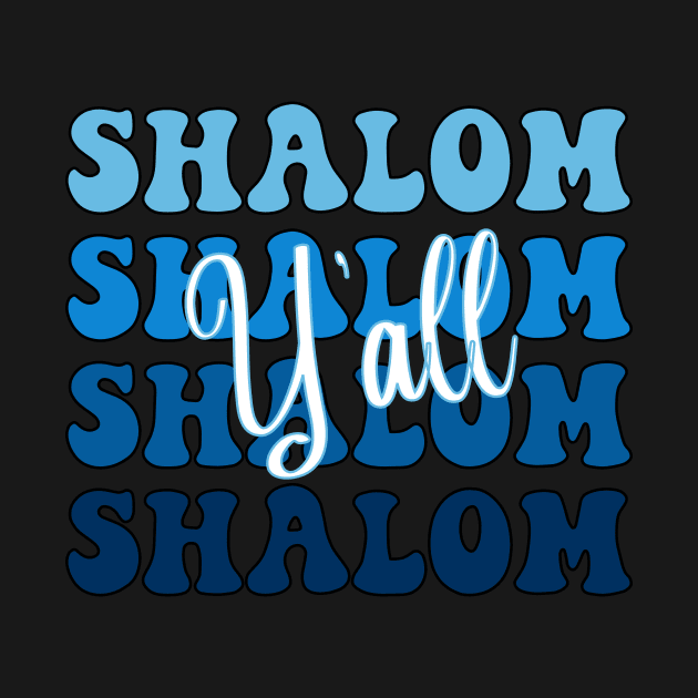 Shalom Blue and White Jewish humor by ProPod