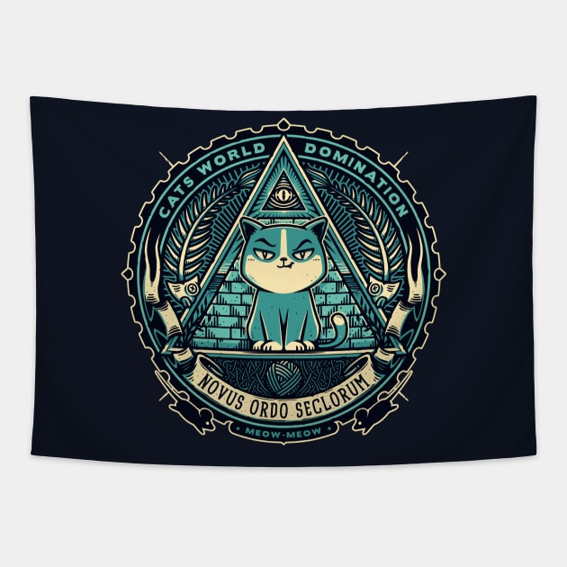 Illumeownati V.1 Tapestry by StudioM6