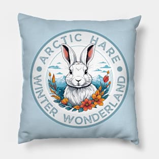 Arctic Hare Pillow