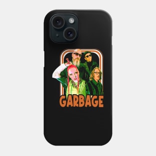 Shut Your Mouth Styling Garbages Band Tees, Make a Statement with Rock's Bold Aesthetics Phone Case