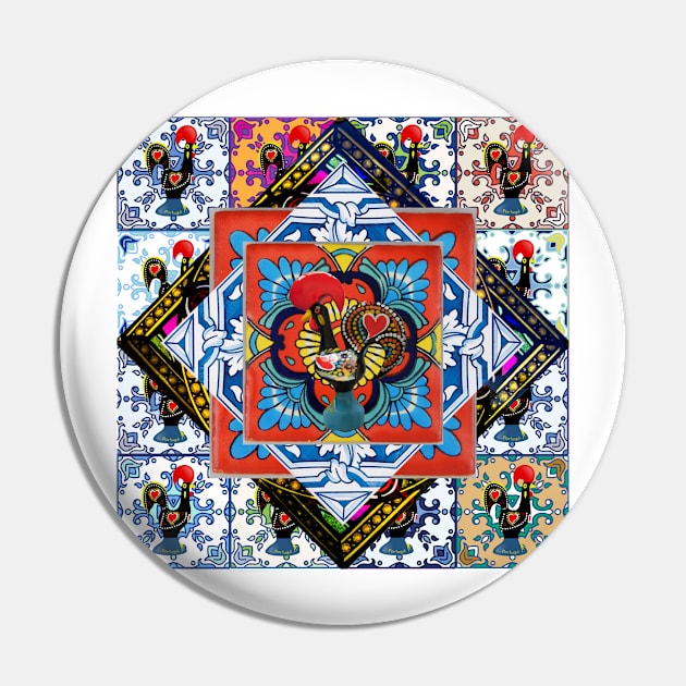 Portuguese folk art Pin by Azorean1963