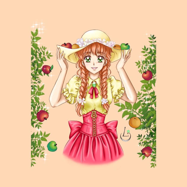 Fruity Girl by AudreyWagnerArt