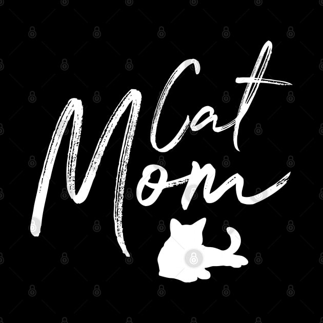 Cats mom gift cat lover by ShirtyLife