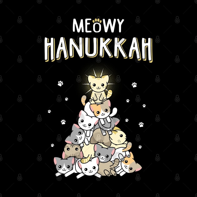 Meowy Hanukkah by KsuAnn