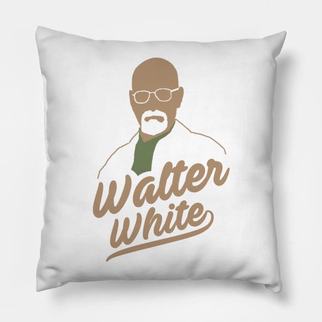 Walter White (Var 1) Pillow by k4k7uz