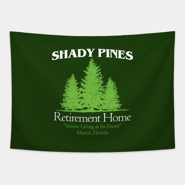 Shady Pines Retirement Home Tapestry by HOGOs